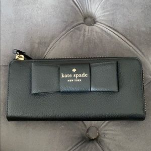 Kate spade black wallet